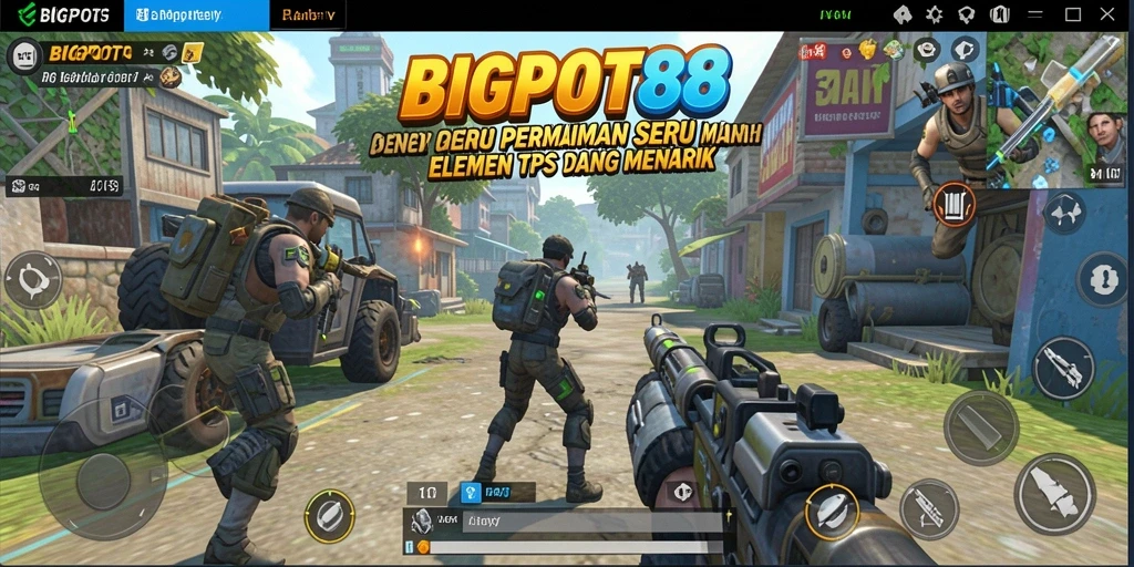 Gameplay seru dalam BIGPOT88 yang menampilkan aksi mendebarkan.