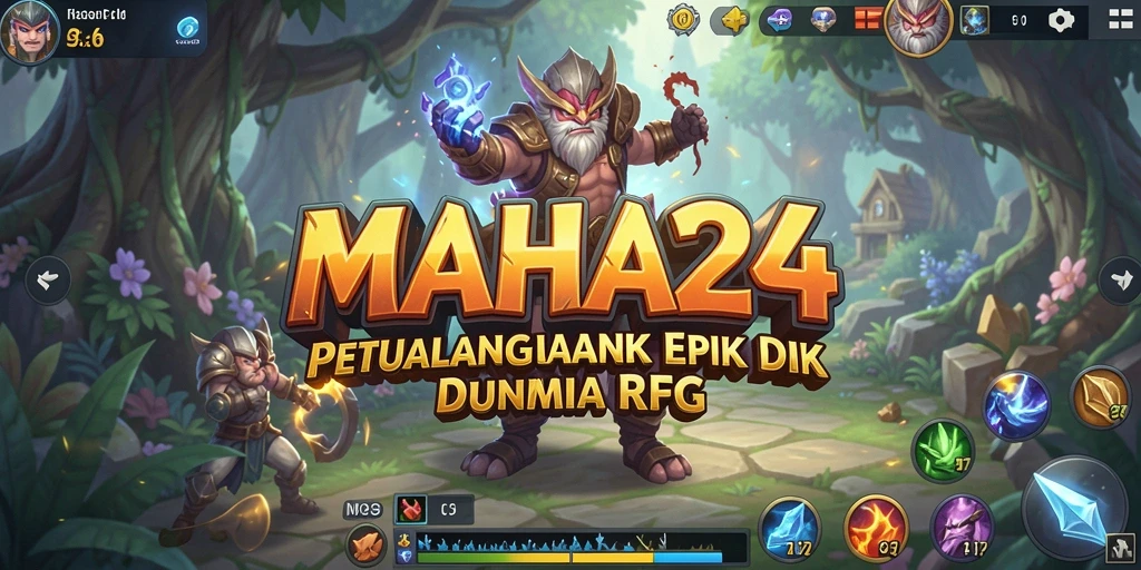 Tampilan gameplay MAHA24 yang mendebarkan dengan aksi RPG yang mengasyikkan.