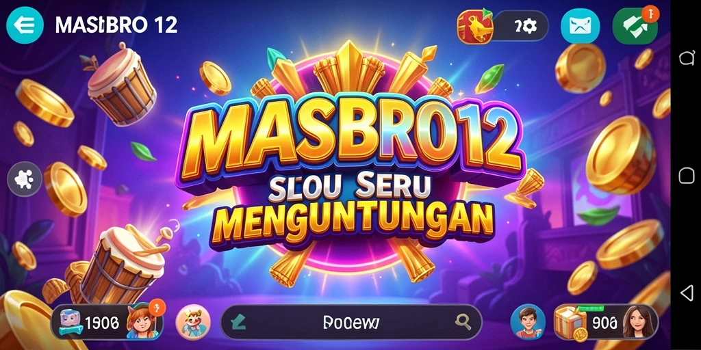 Tampilan menarik dari gameplay MASBRO12 yang seru dan memikat.