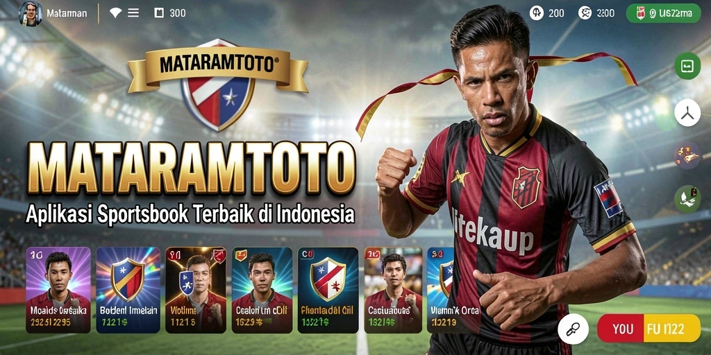 Tampilan gameplay Sportsbook yang seru dan menarik di MATARAMTOTO.