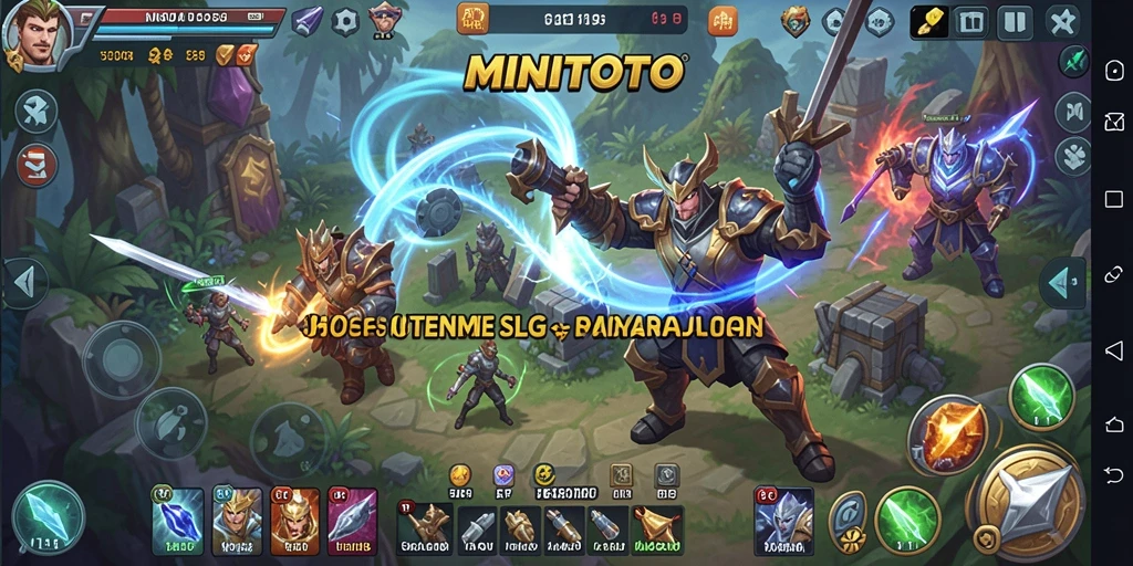 Tampilan gameplay seru dalam pengelolaan kerajaan di MINITOTO.