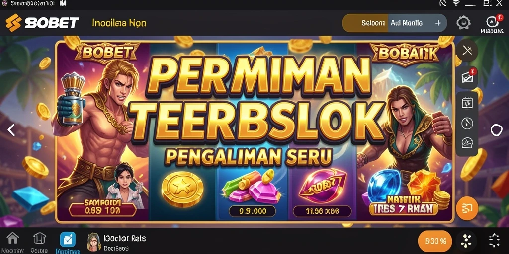 Screenshot SBOBET menampilkan gameplay Slot yang menarik dan interaktif.