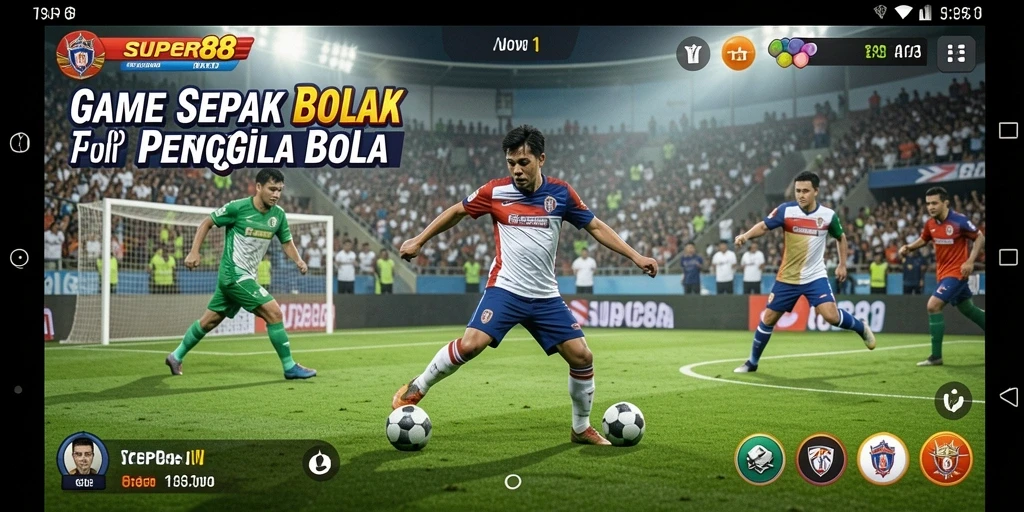 Tampilan gameplay <strong>SUPER88</strong> yang seru dan mendebarkan di lapangan.